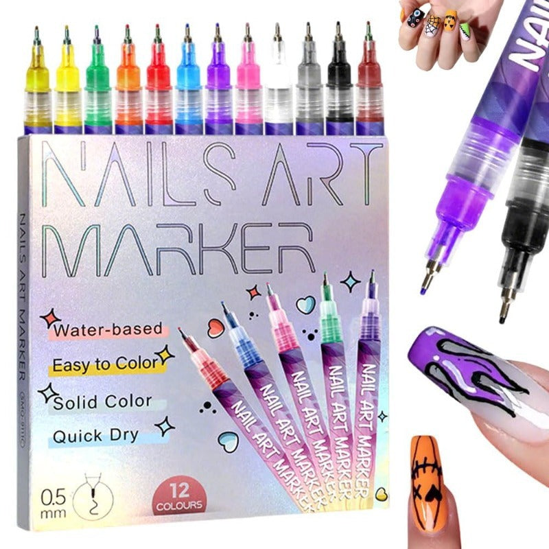 🔥DoodleDots™ Kit - Unleash the Artist in You🔥 | Set of 1 - 12 Colors | Flash Sale 50% OFF! | 🚨Limited Stock Available🚨