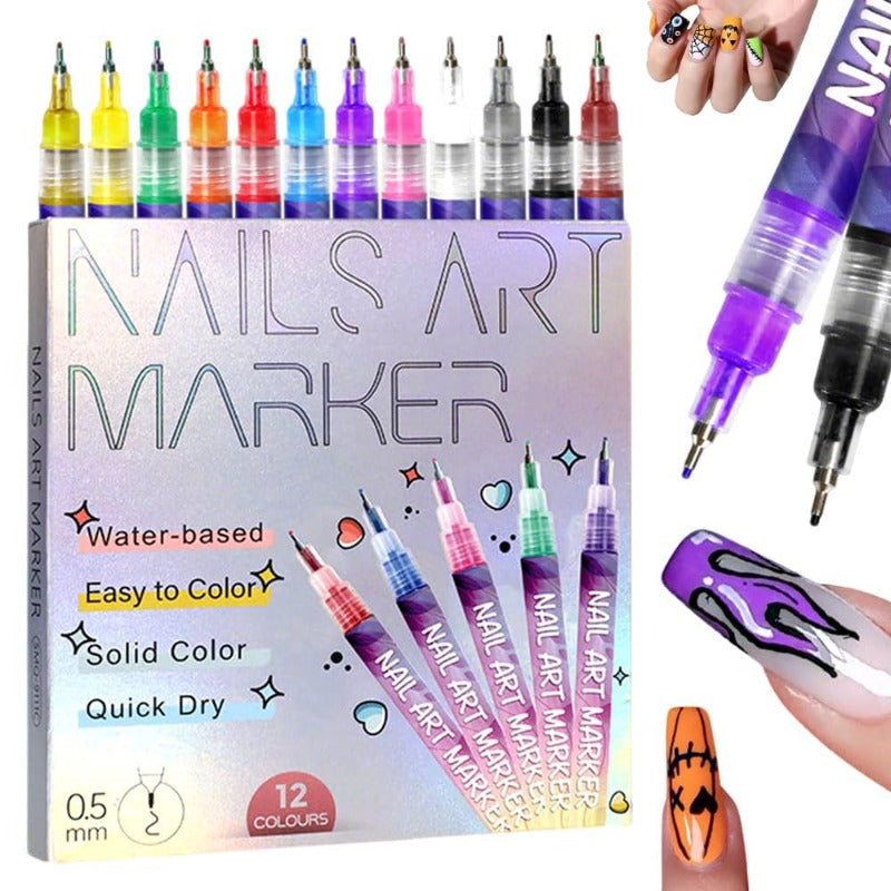 🔥DoodleDots™ Kit - Unleash the Artist in You🔥 | Set of 1 - 12 Colors | Flash Sale 50% OFF! | 🚨Limited Stock Available🚨
