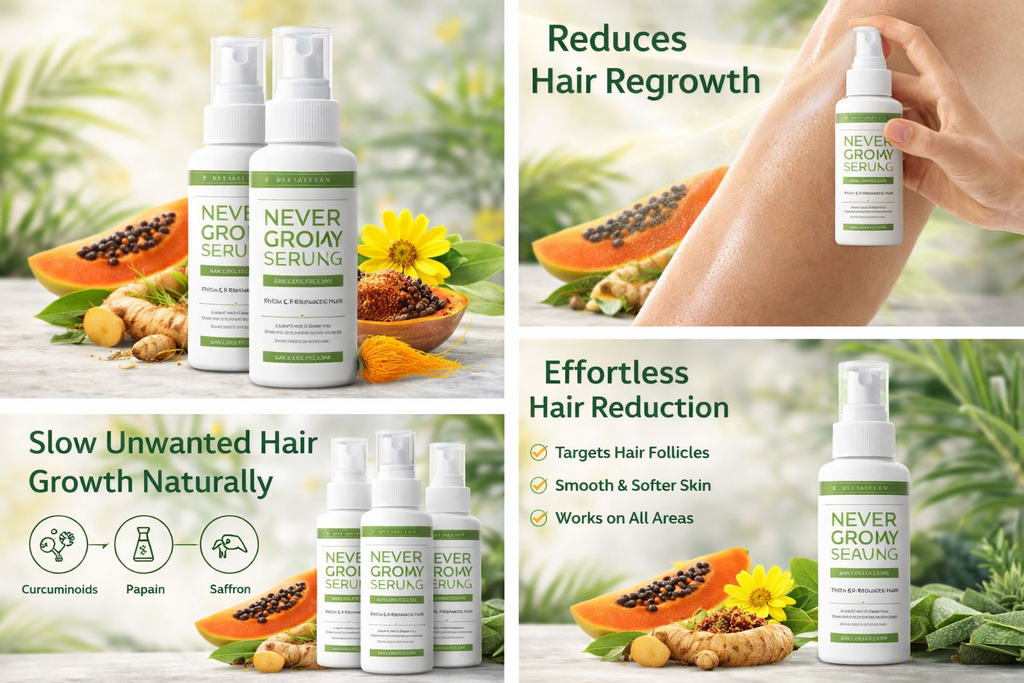 🔥 SilkAway™ — Never Grow Serum 🔥 | Smooth Skin No Regrowth | BUY 1 GET 1 FREE | 🚨Limited Stock Available🚨