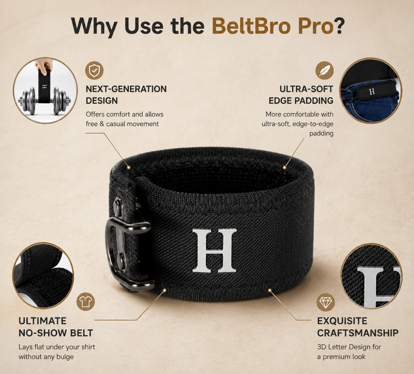 🔥 FlexHook™ Tactical Metal Hook Elastic Belt - No Buckle Invisible Design 🔥 | Soft Adjustable Side | 🚨SALE ENDS SOON🚨 - PACK OF 2 @ 599/-
