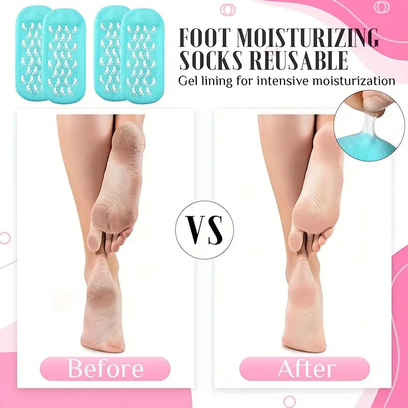 🔥Hydrate & Relax Moisturizing Gel Socks🔥 | BUY 1 GET 1 FREE | 🚨Limited Stock Available🚨