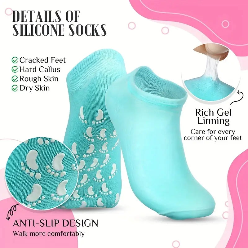🔥Hydrate & Relax Moisturizing Gel Socks🔥 | BUY 1 GET 1 FREE | 🚨Limited Stock Available🚨