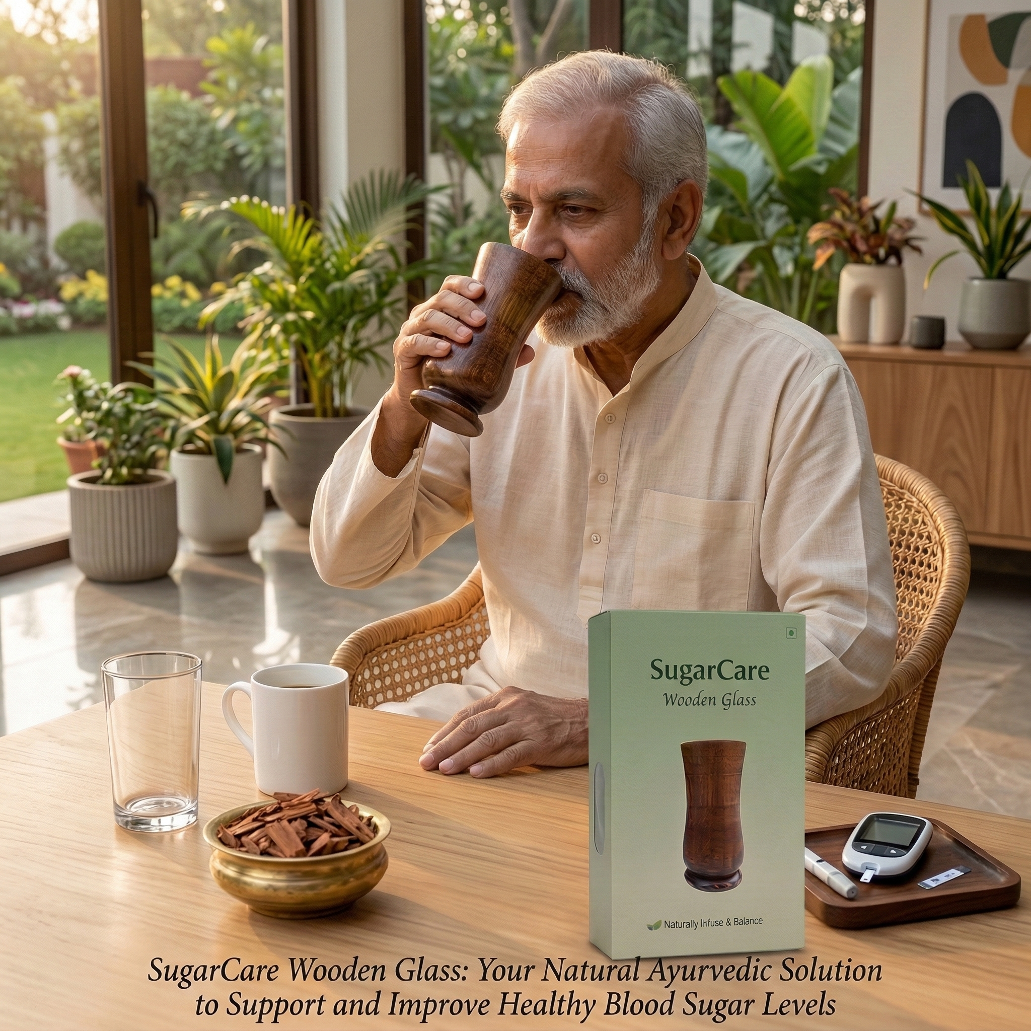 🔥Sugar Balance Wooden Water Glass🔥 | Natural Sugar Solution | Flash Sale 50% OFF! | 🚨Limited Stock Available🚨